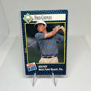 Fred couples Sports Illustrated for Kids Golf card.